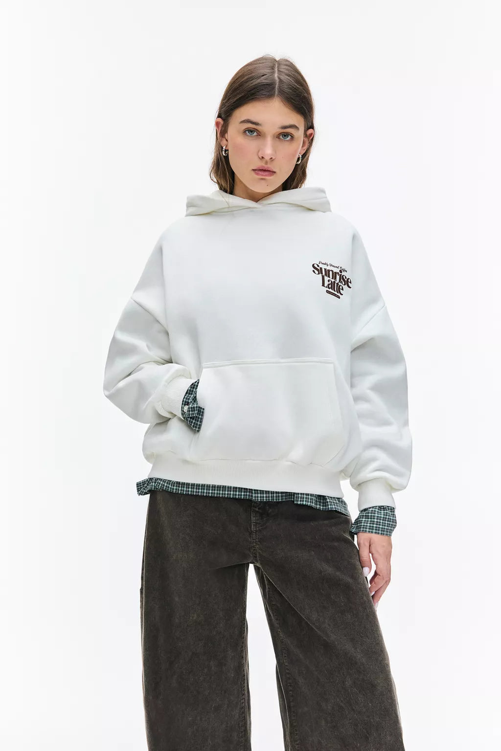 Coffee graphic hoodie
