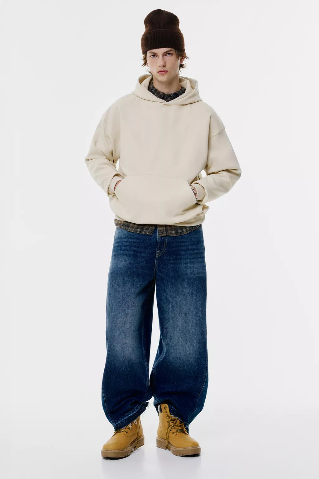 Unisex Oversize Basic Hoodie
