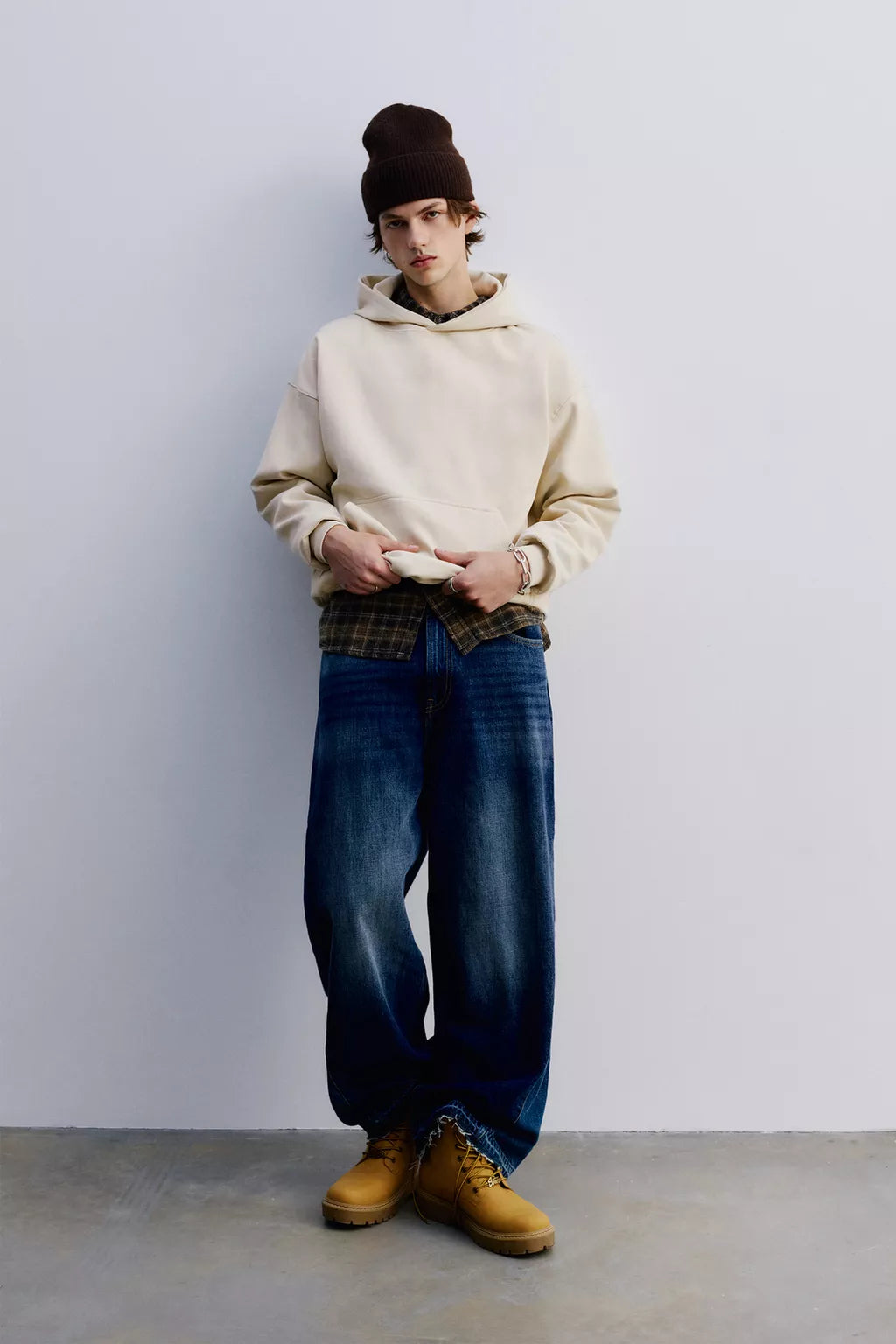 Unisex Oversize Basic Hoodie
