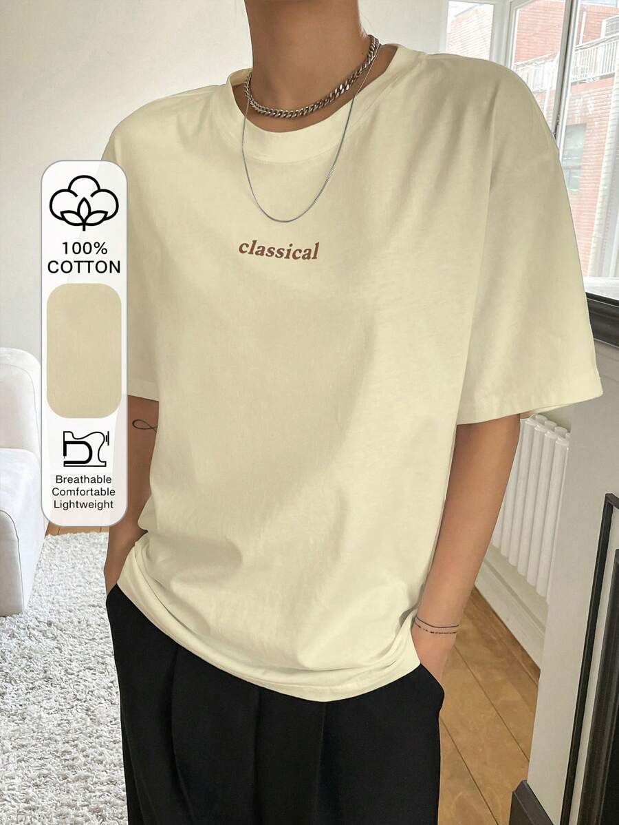 Graphic Crew Neck Tee Summer