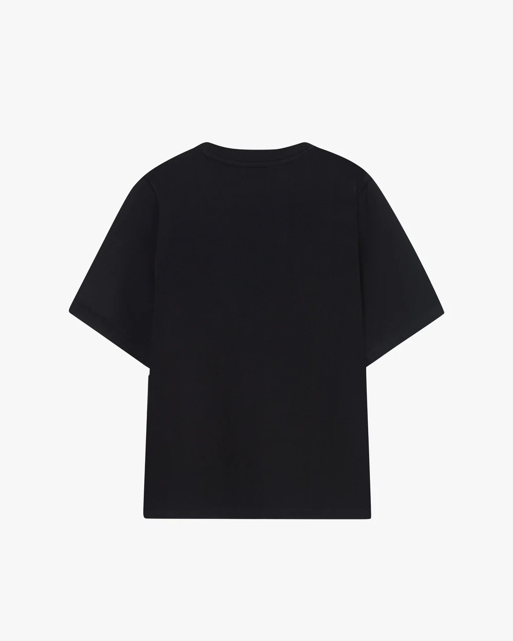 Oversize T-shirt Balck Suger Coated