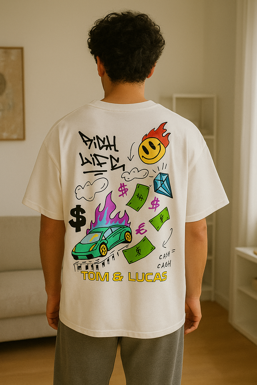 Cash Cash Oversize Fit T-shirt