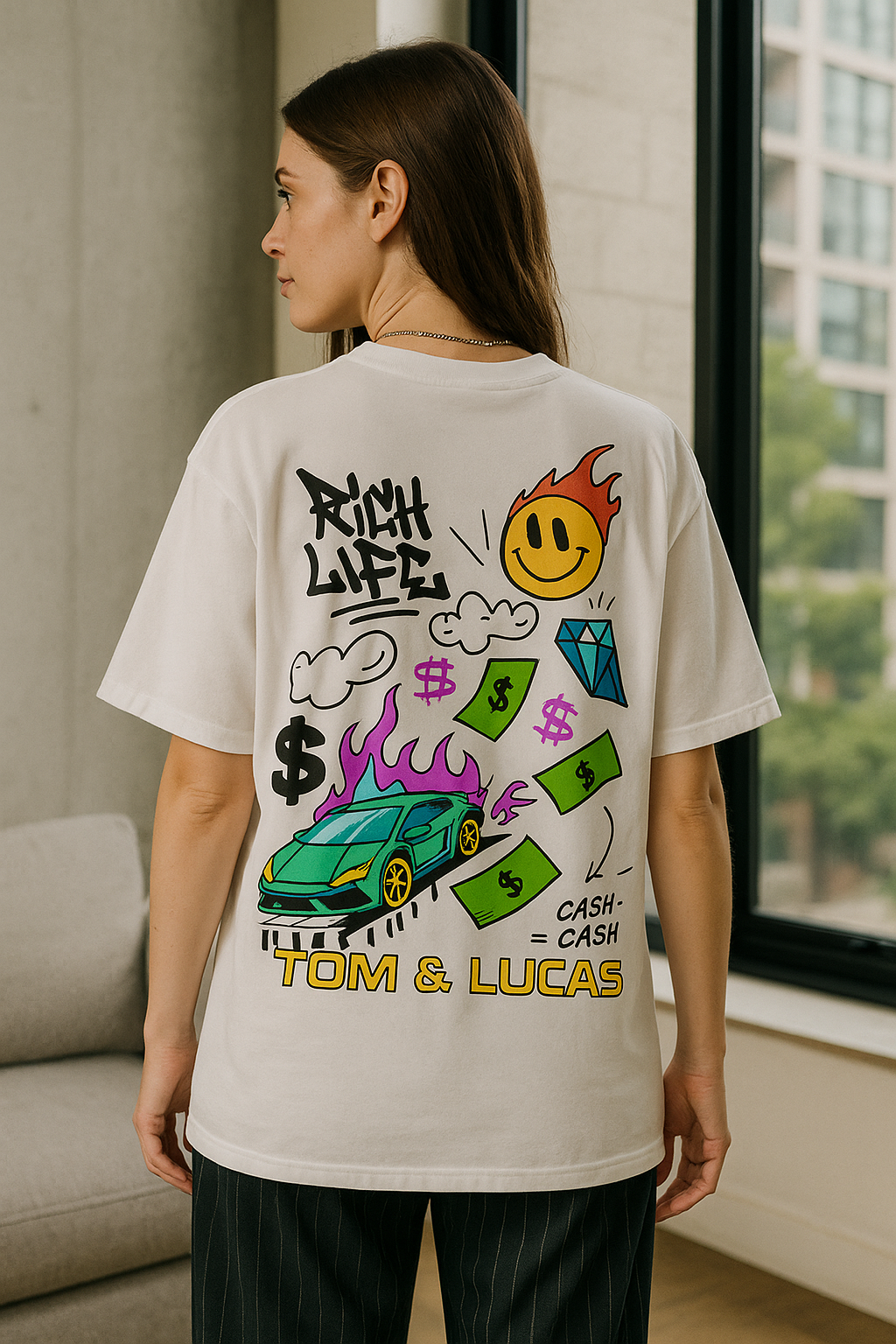 Cash Cash Oversize Fit T-shirt