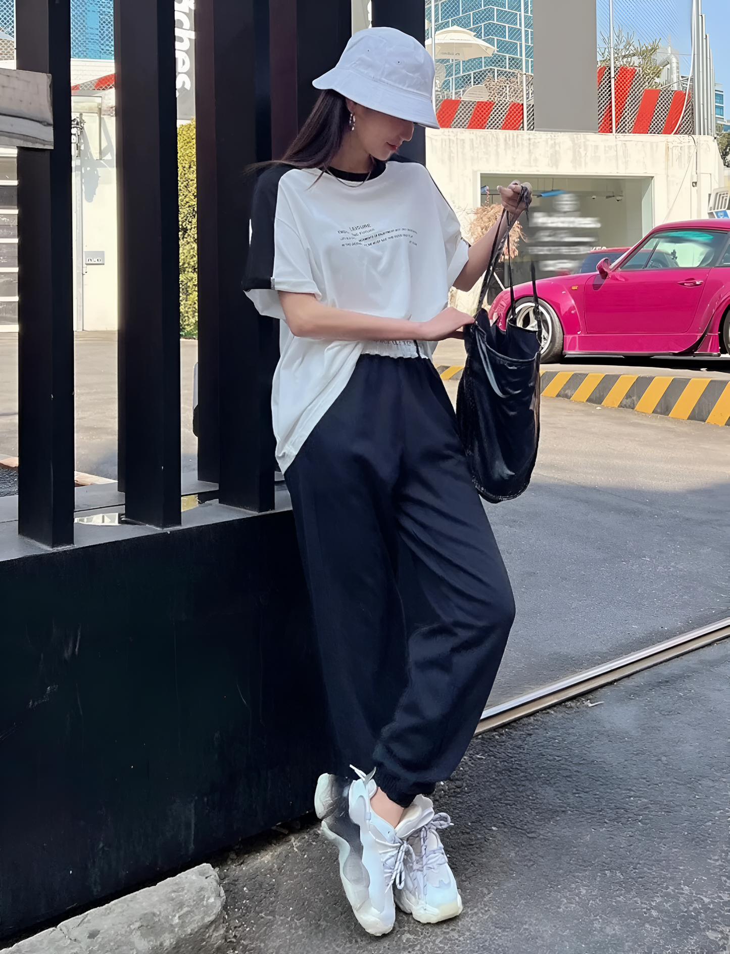 Korean half sleeve top