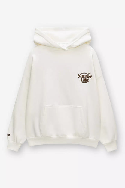 Coffee graphic hoodie