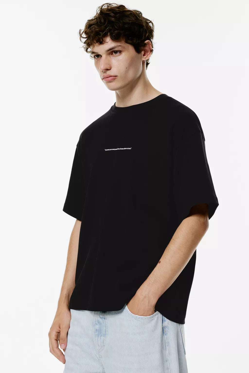 Oversize T-shirt Keep  Black
