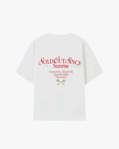 Mansion Key Tee White