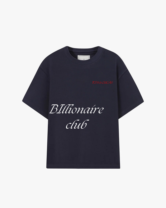 Oversize T-shirt Navy Billionaire Club