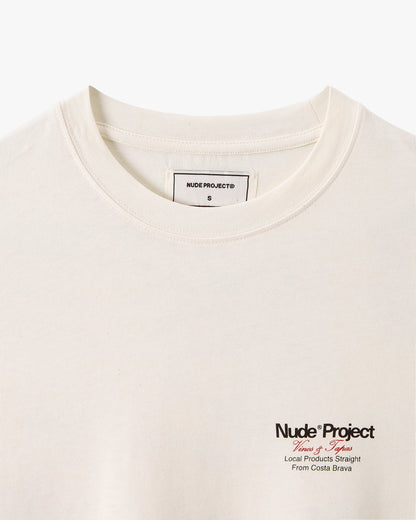 Más Vino Tee Marshmellow