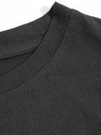 DAZY Slogan Graphic Drop Shoulder Tee Happiness Is A State Of Mind Oversized T-Shirt