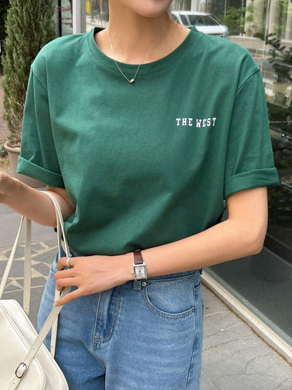 Letter Graphic Tee