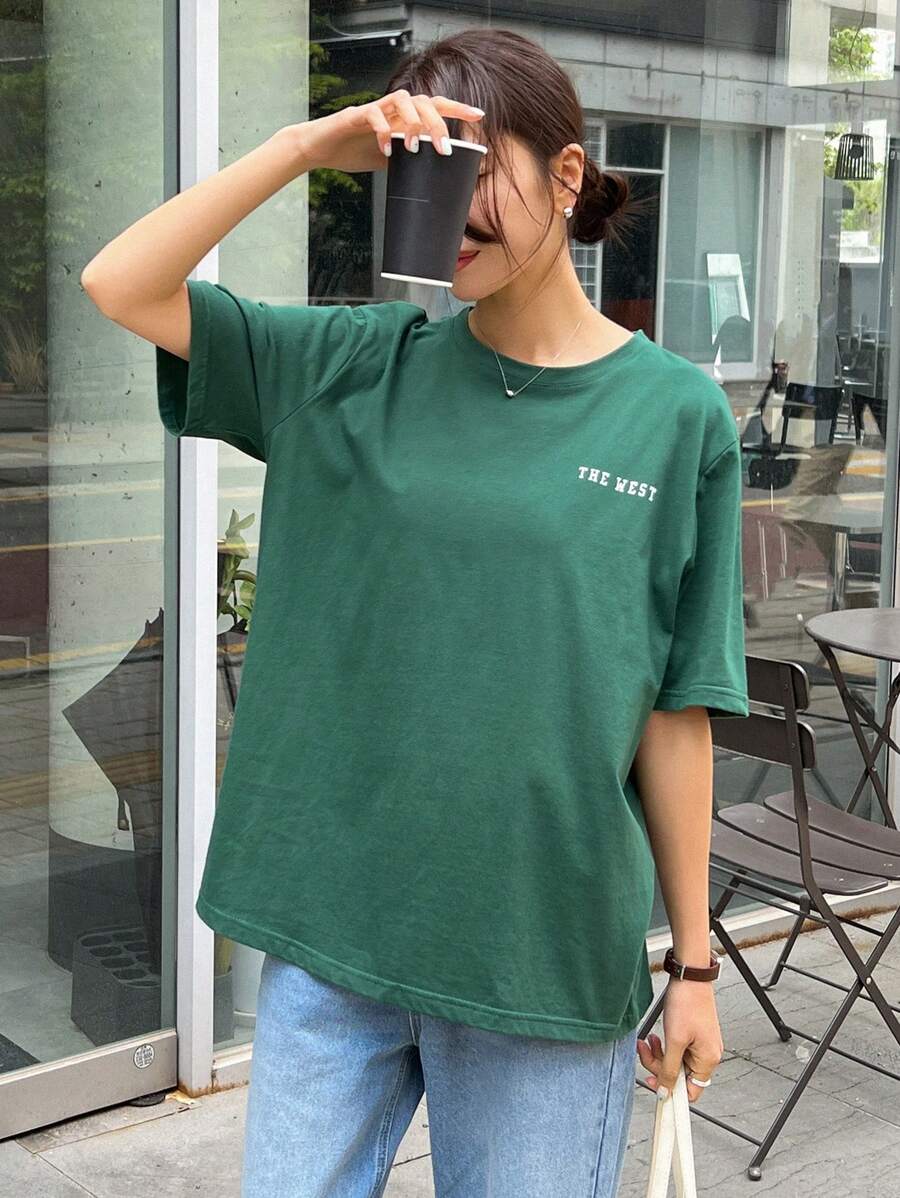 Letter Graphic Tee