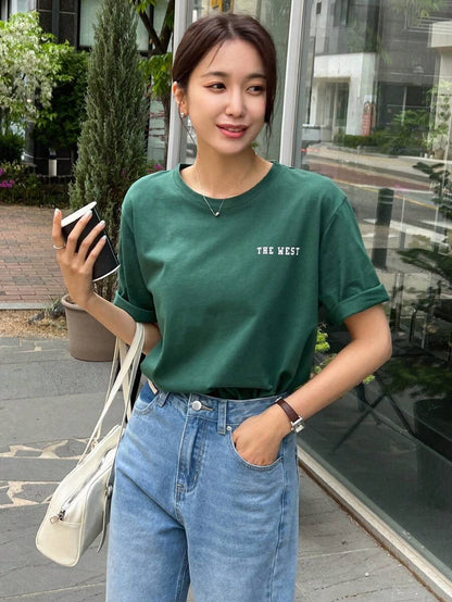 Letter Graphic Tee