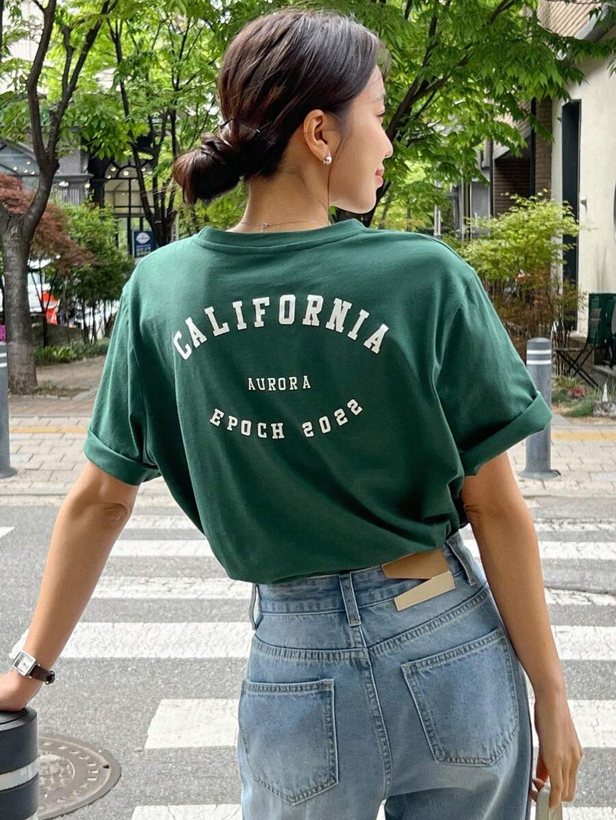 Letter Graphic Tee