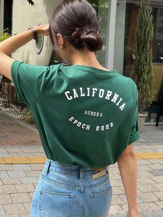 Letter Graphic Tee