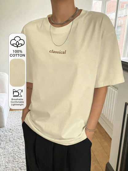Graphic Crew Neck Tee Summer