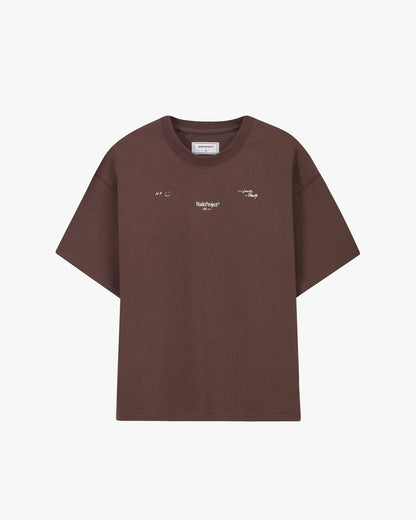 Global Soon Tee Brown
