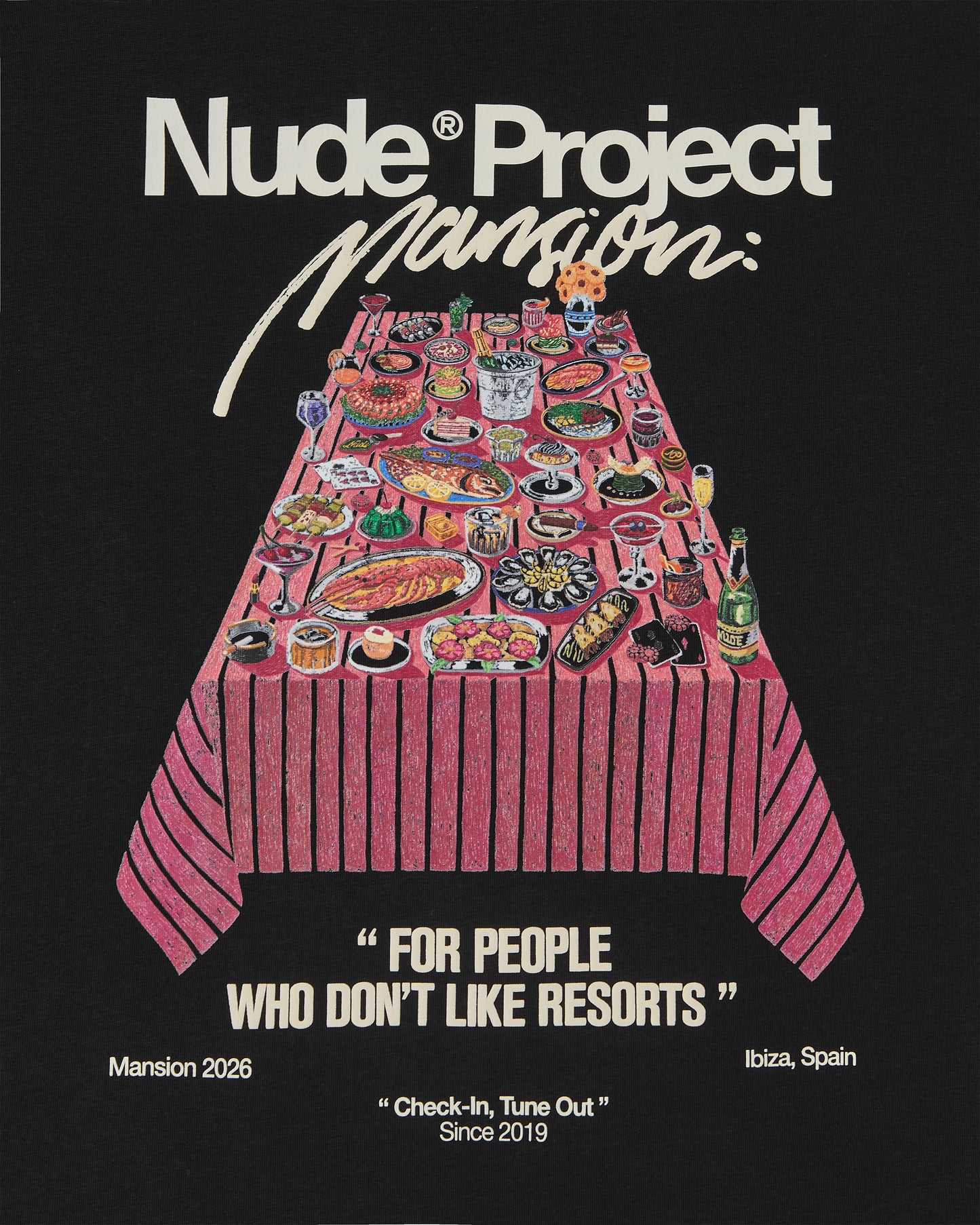 Sobremesa Tee Black