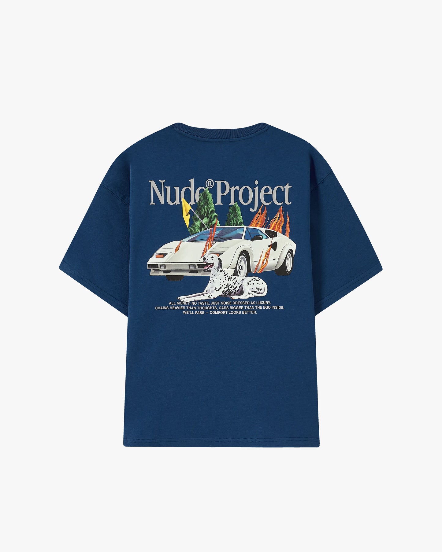Belfort Tee Navy