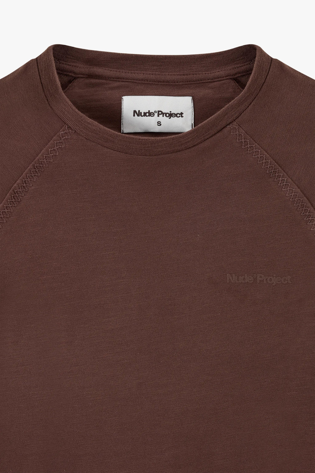 Basic Long-Sleeve Tee Brown