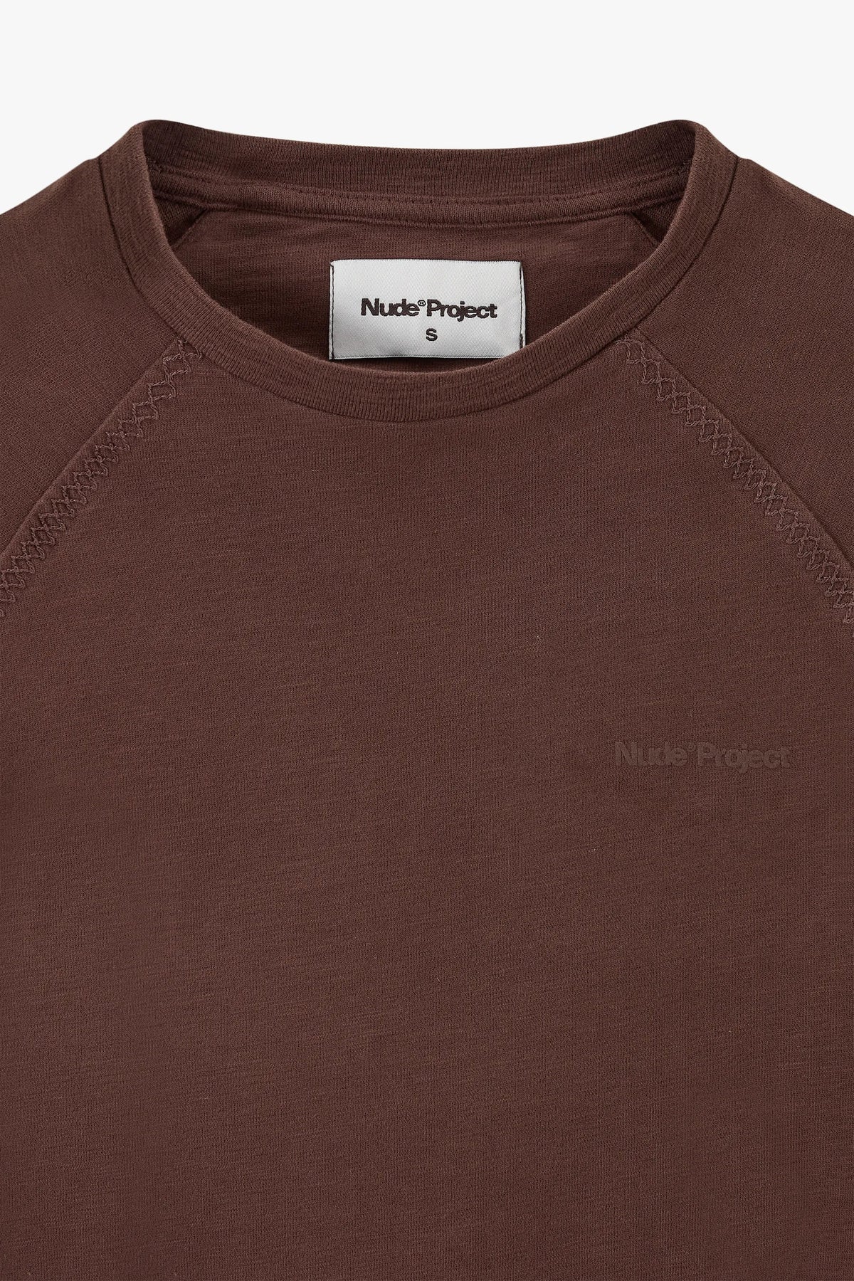 Basic Long-Sleeve Tee Brown