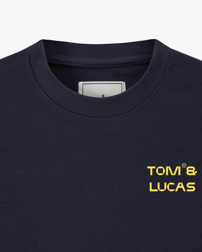 Basic Oversize fit T-shirt (PREMIUM) NAVY