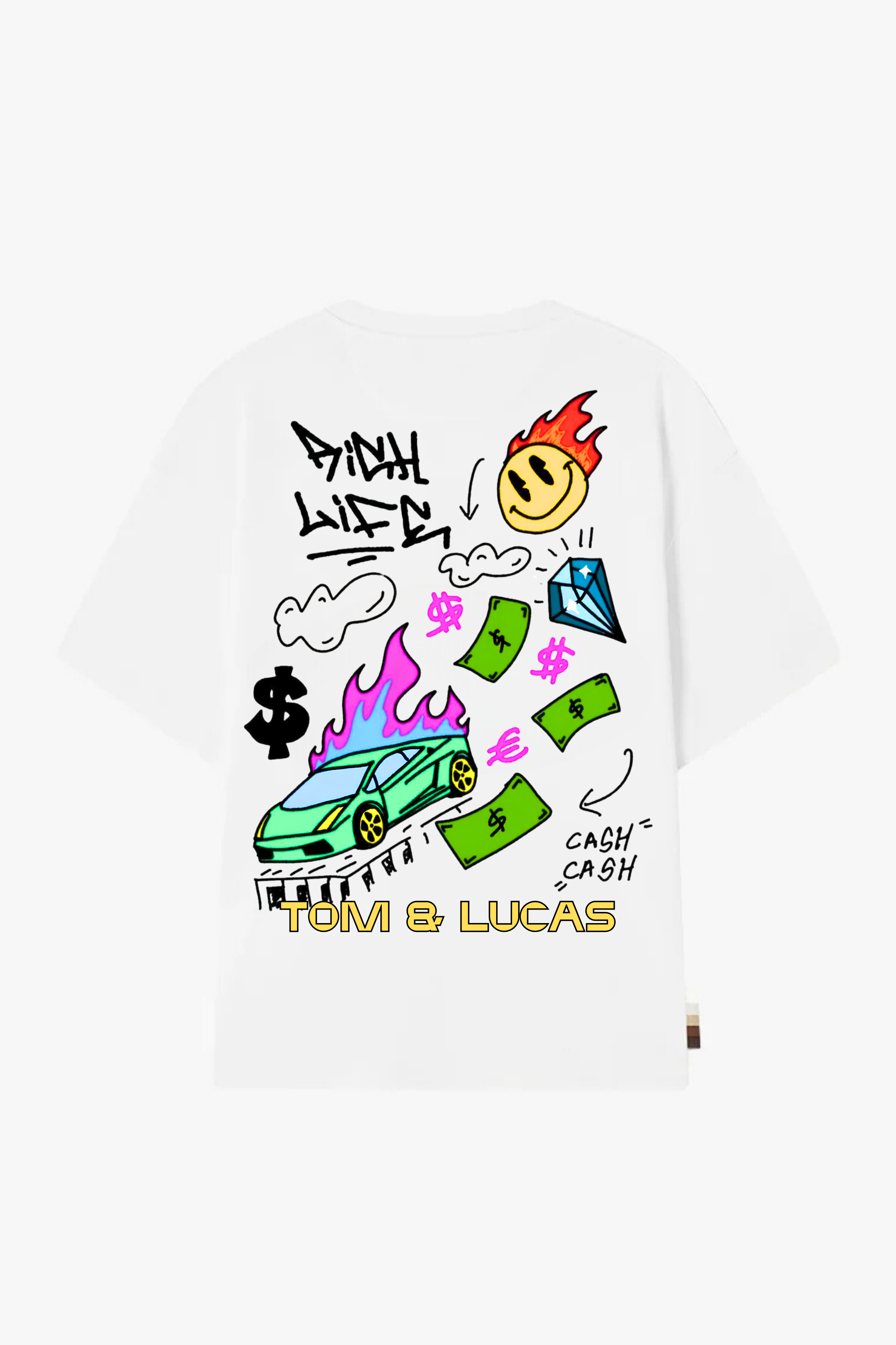 RICH LIFE TEE OVERSIZED