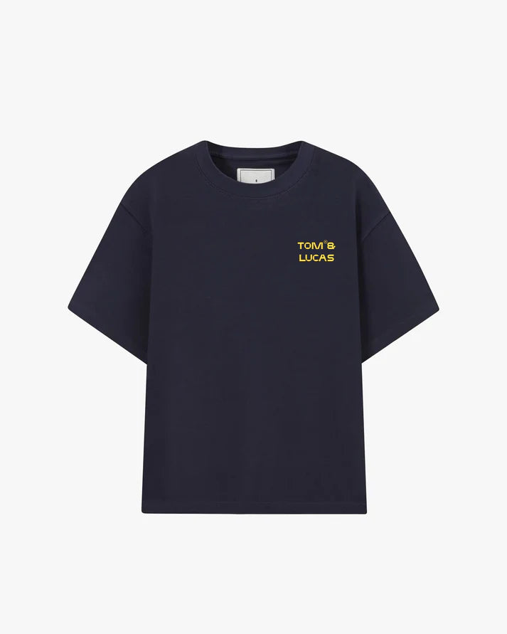 Basic Oversize fit T-shirt (PREMIUM) NAVY