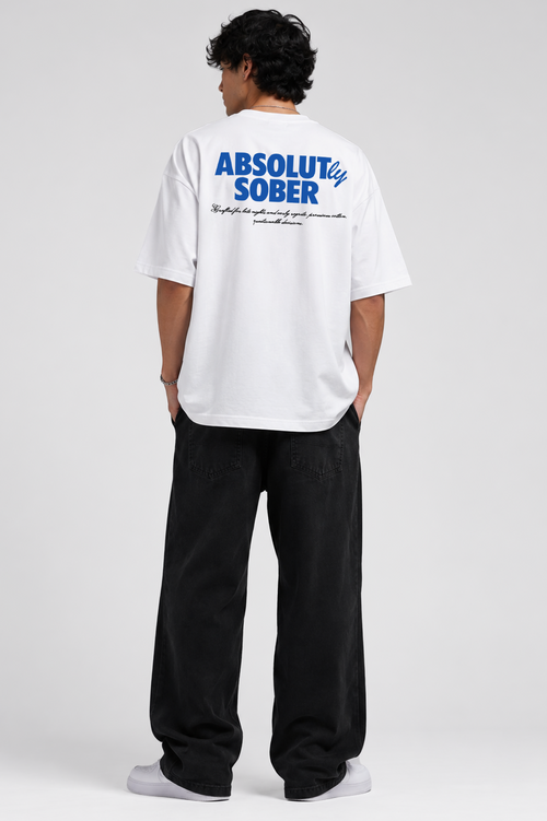 Absolutly Sober - Oversized t-shirt