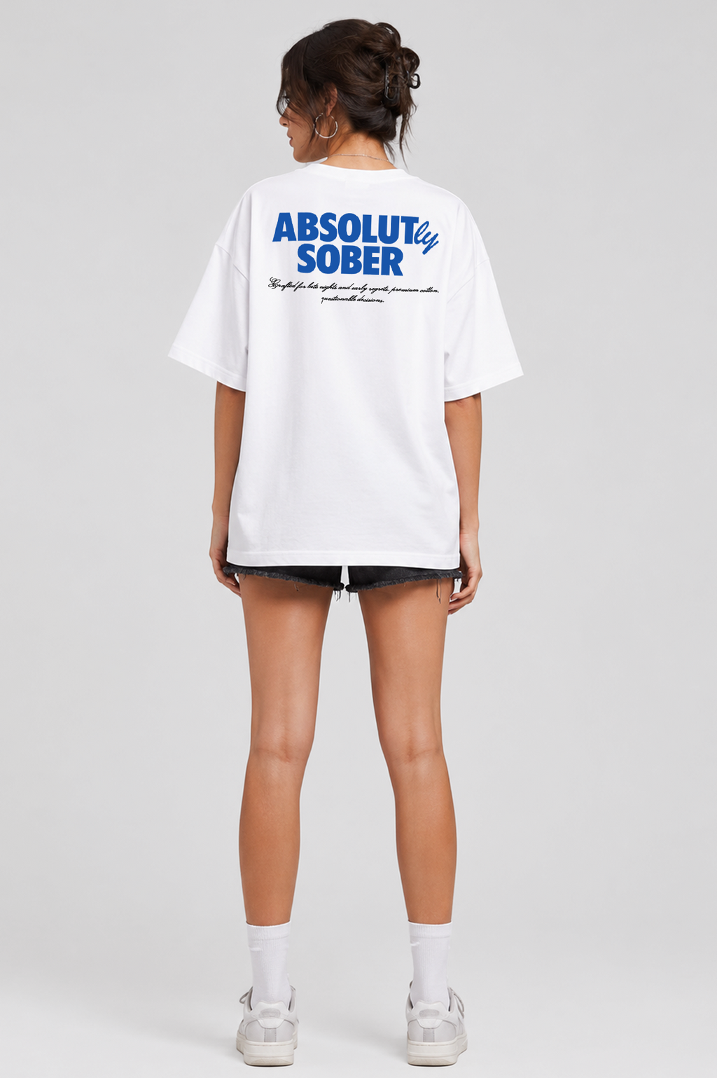 Absolutly Sober - Oversized t-shirt