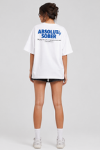 Absolutly Sober - Oversized t-shirt