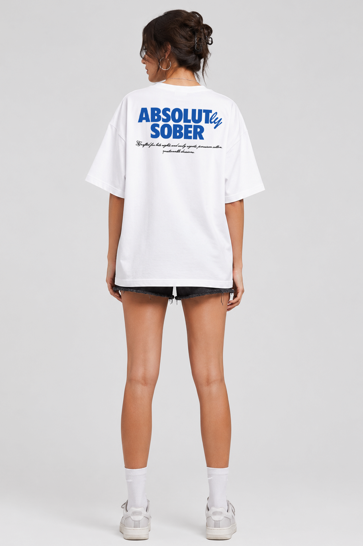Absolutly Sober - Oversized t-shirt