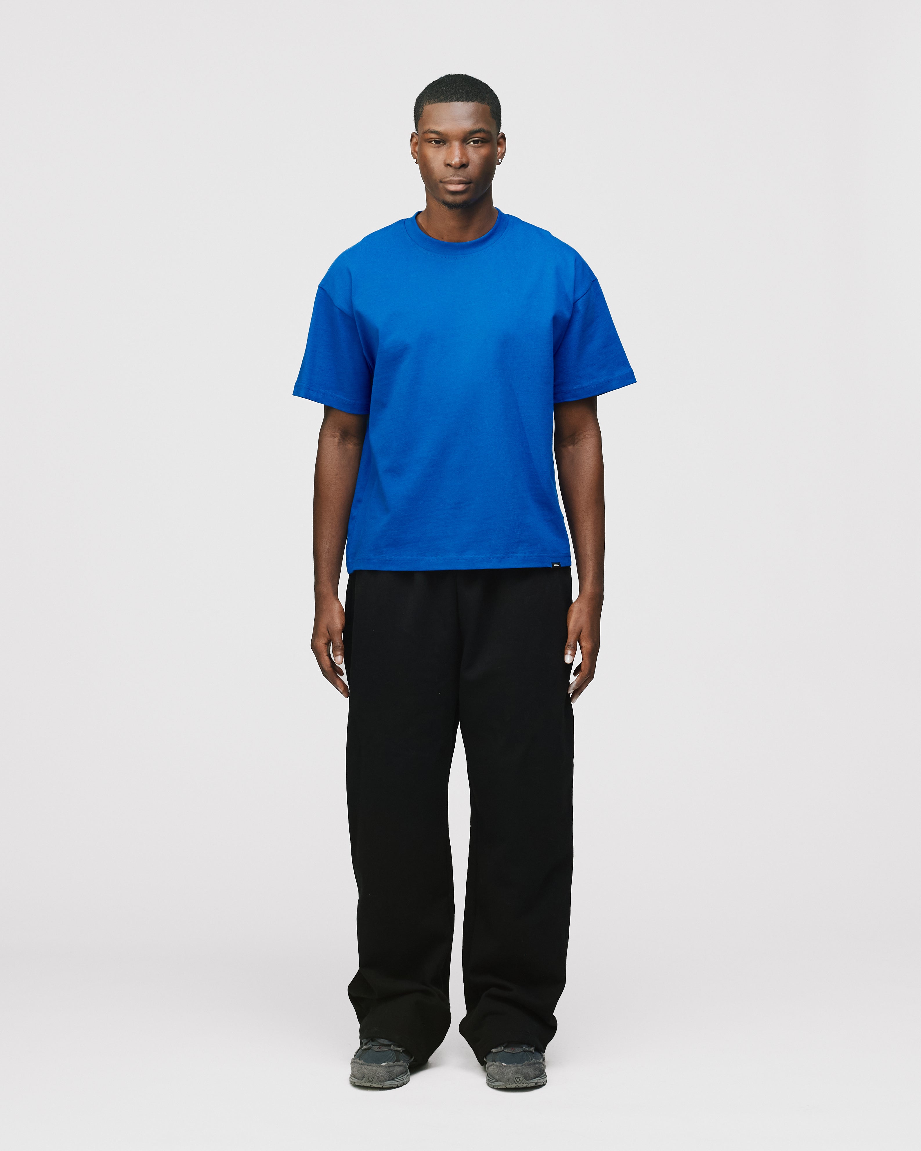 Drop Shoulder T-Shirt - Royal Blue