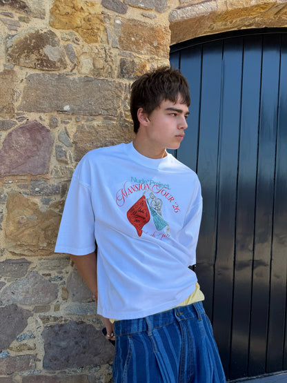 Mansion Key Tee White