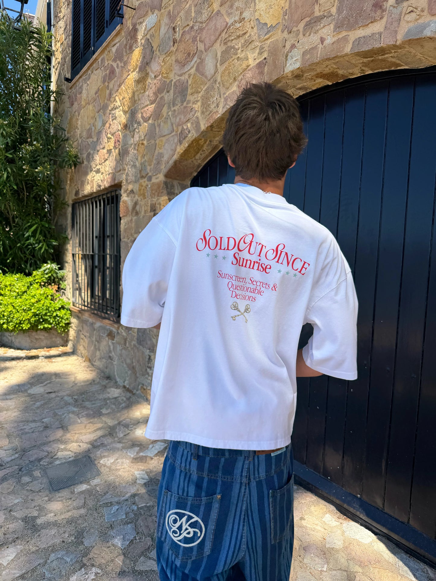 Mansion Key Tee White