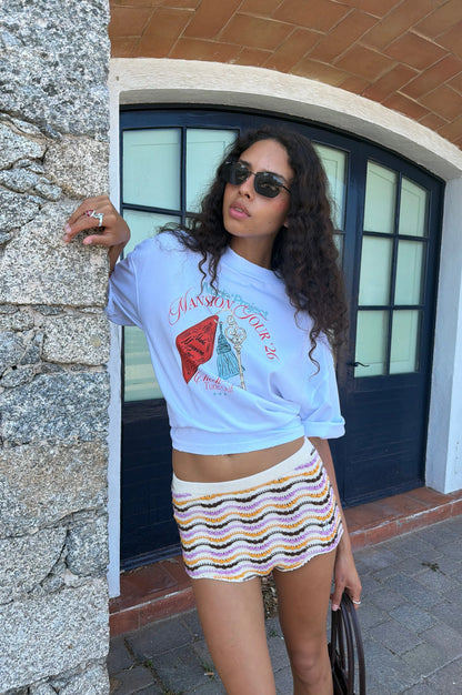 Mansion Key Tee White