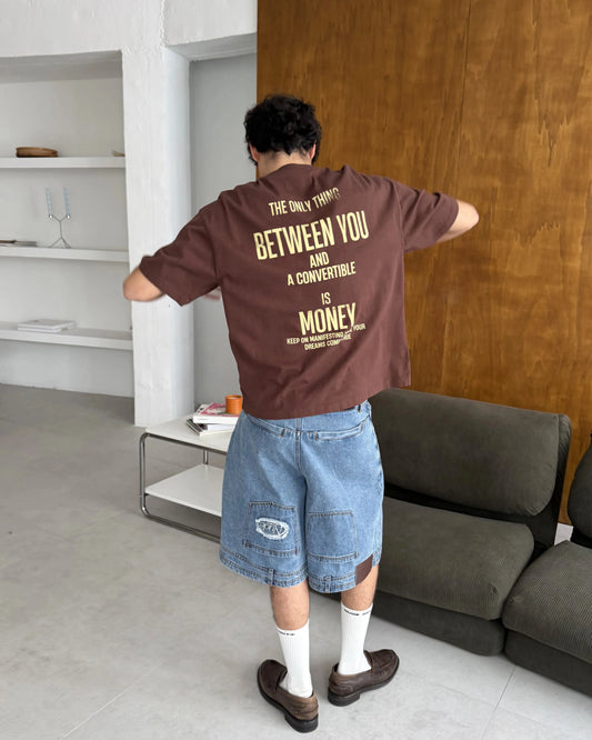 Sprint Tee Brown