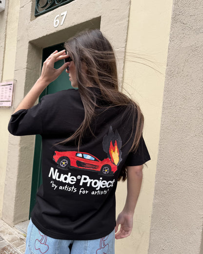Rrari Tee Black