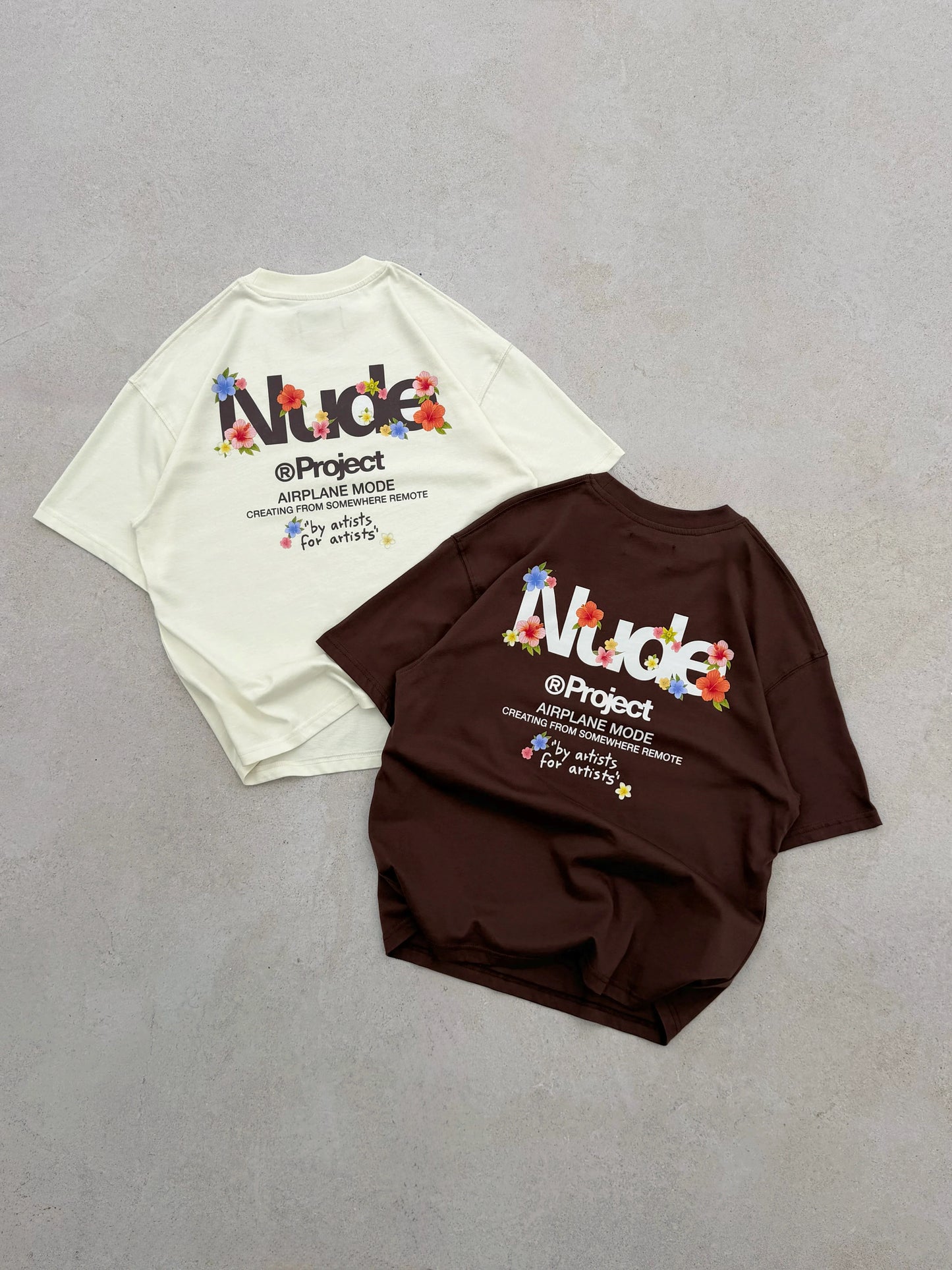 Lotus Tee Brown