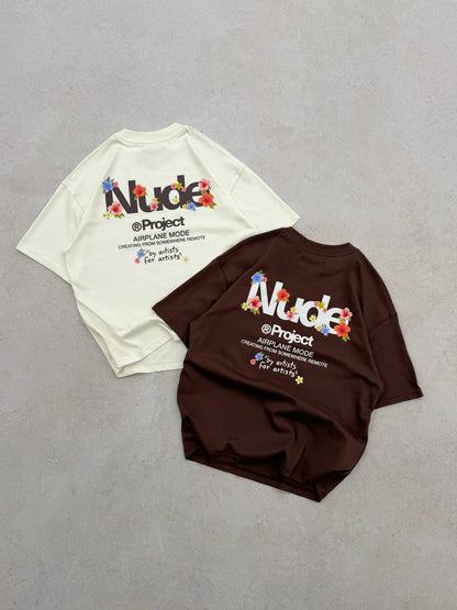 Lotus Tee Brown