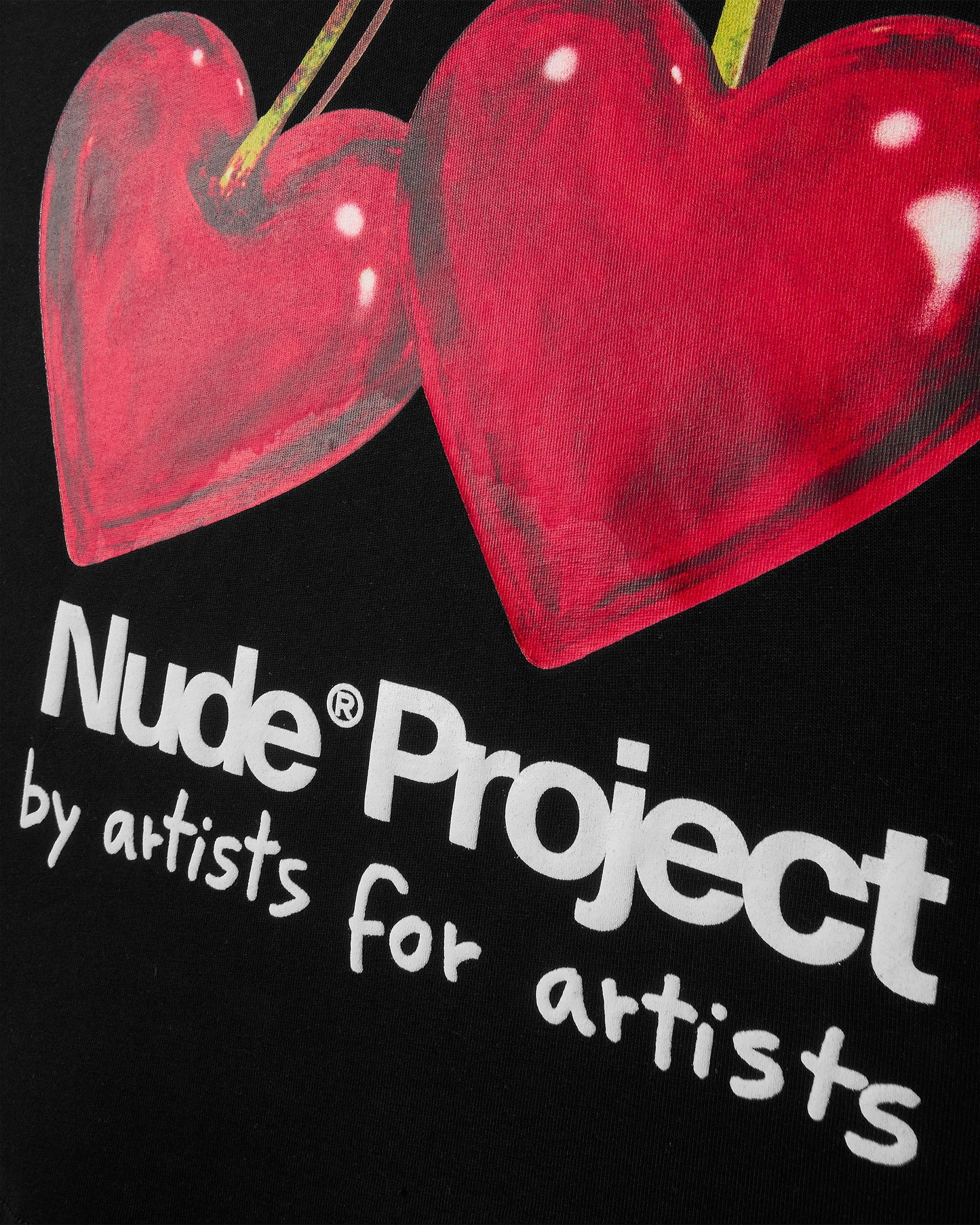 Juicy Cherry Tee Black