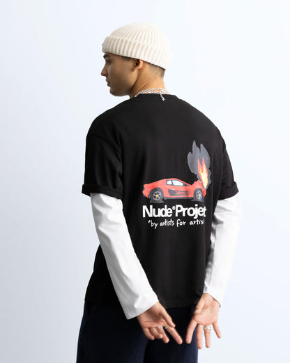 Rrari Tee Black