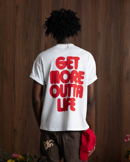 Always Late Tee White
