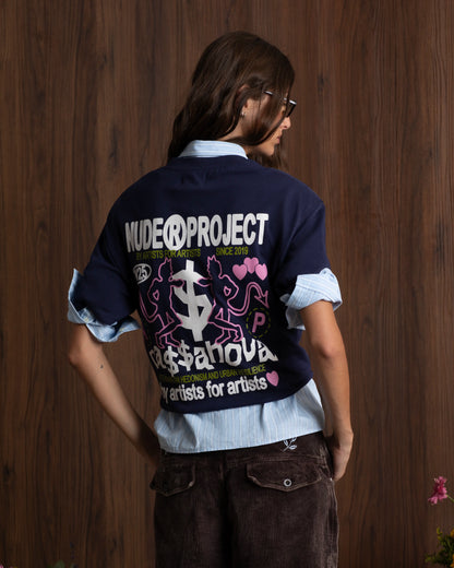 Cassanova Tee Navy