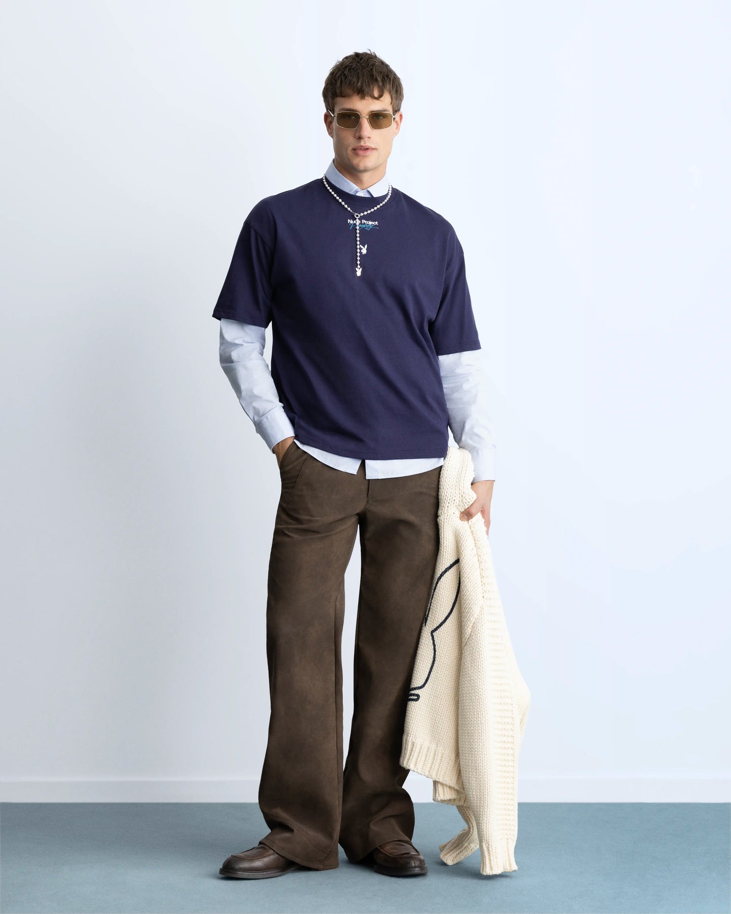Duo Tee Navy