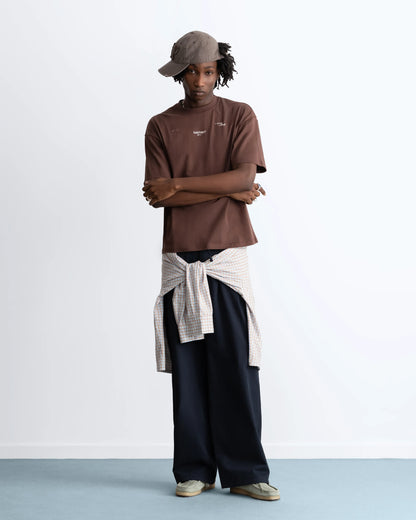 Global Soon Tee Brown