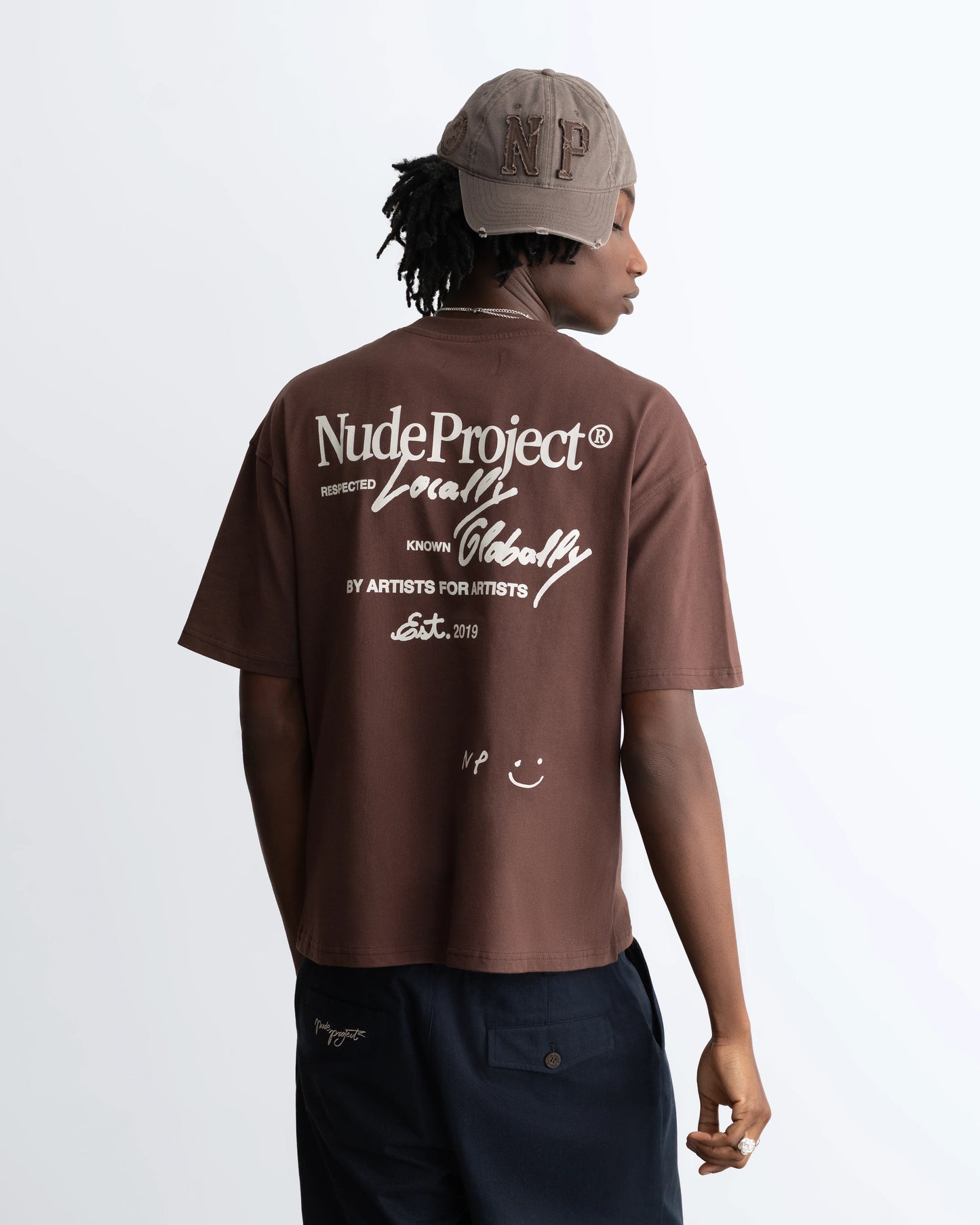 Global Soon Tee Brown