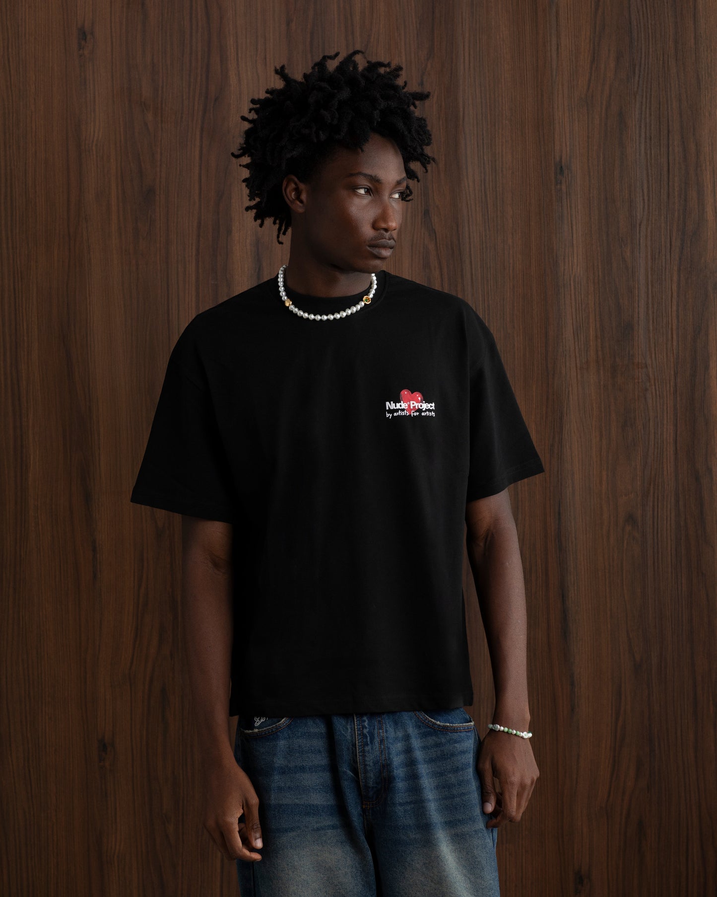 Juicy Cherry Tee Black
