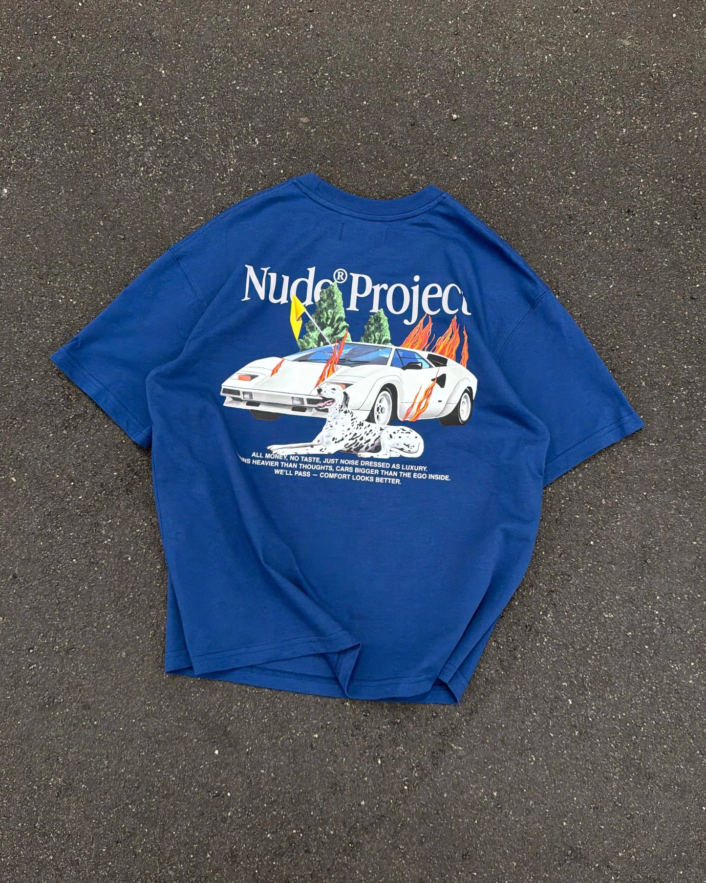 Belfort Tee Navy