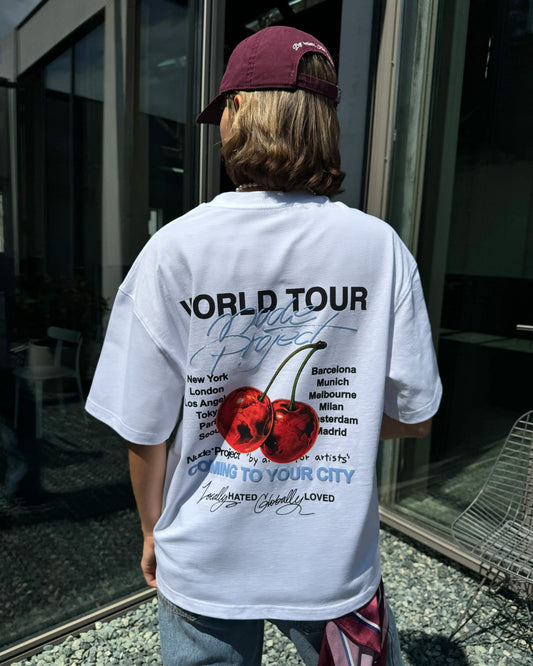 Nude Tour Tee White